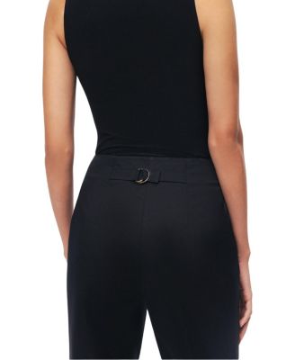 Gold Button Detail Pants