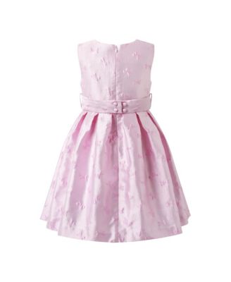 Girls' Bow Damask Dress - Little Kid, Big Kid