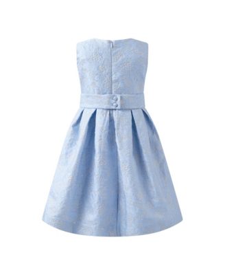  Girls' Blue Damask Party Dress - Little Kid, Big Kid
