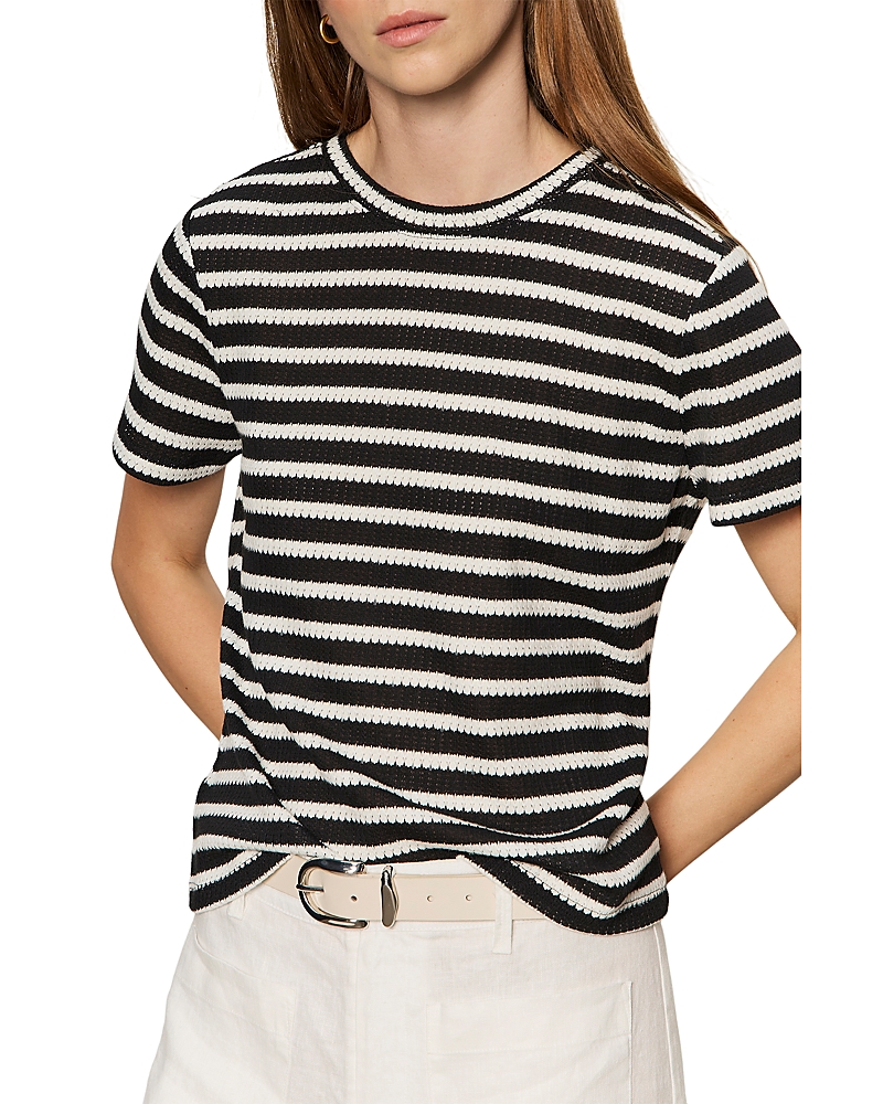 Sanctuary Perfect Textured Striped Tee
