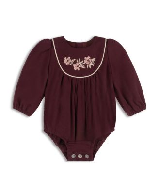 Girls' Stitch Embroidered Wool Collection Romper - Baby, Little Kid