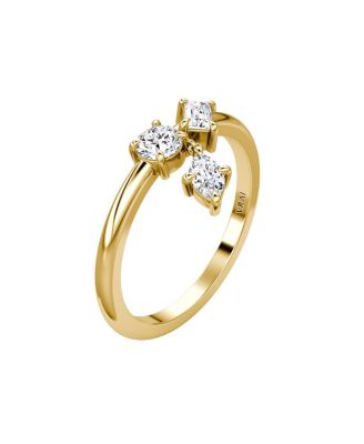  Falling Star Ring in 14K Gold, 0.36ctw Lab Grown Diamonds
