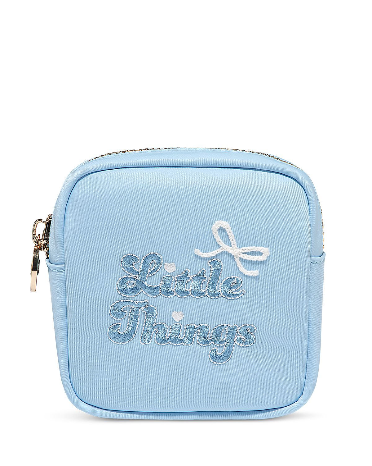 Stoney Clover Lane Mini Little Things Embroidered Nylon Pouch