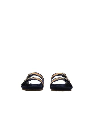  Men's Check Denim Urchin Sandals