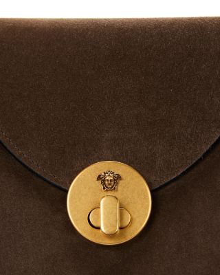 Medium Suede Shoulder Bag 