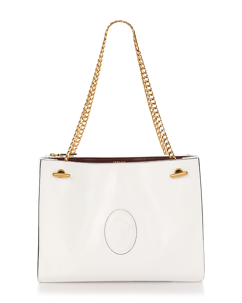 Versace Medium Leather Shoulder Bag · OS