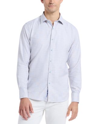 Robert Graham Edison Sand Woven Shirt | Bloomingdale's Men