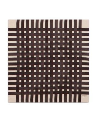  Square Scarf in Weave Silk Twill