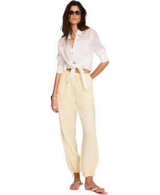 Women's Linen Balloon Trousers