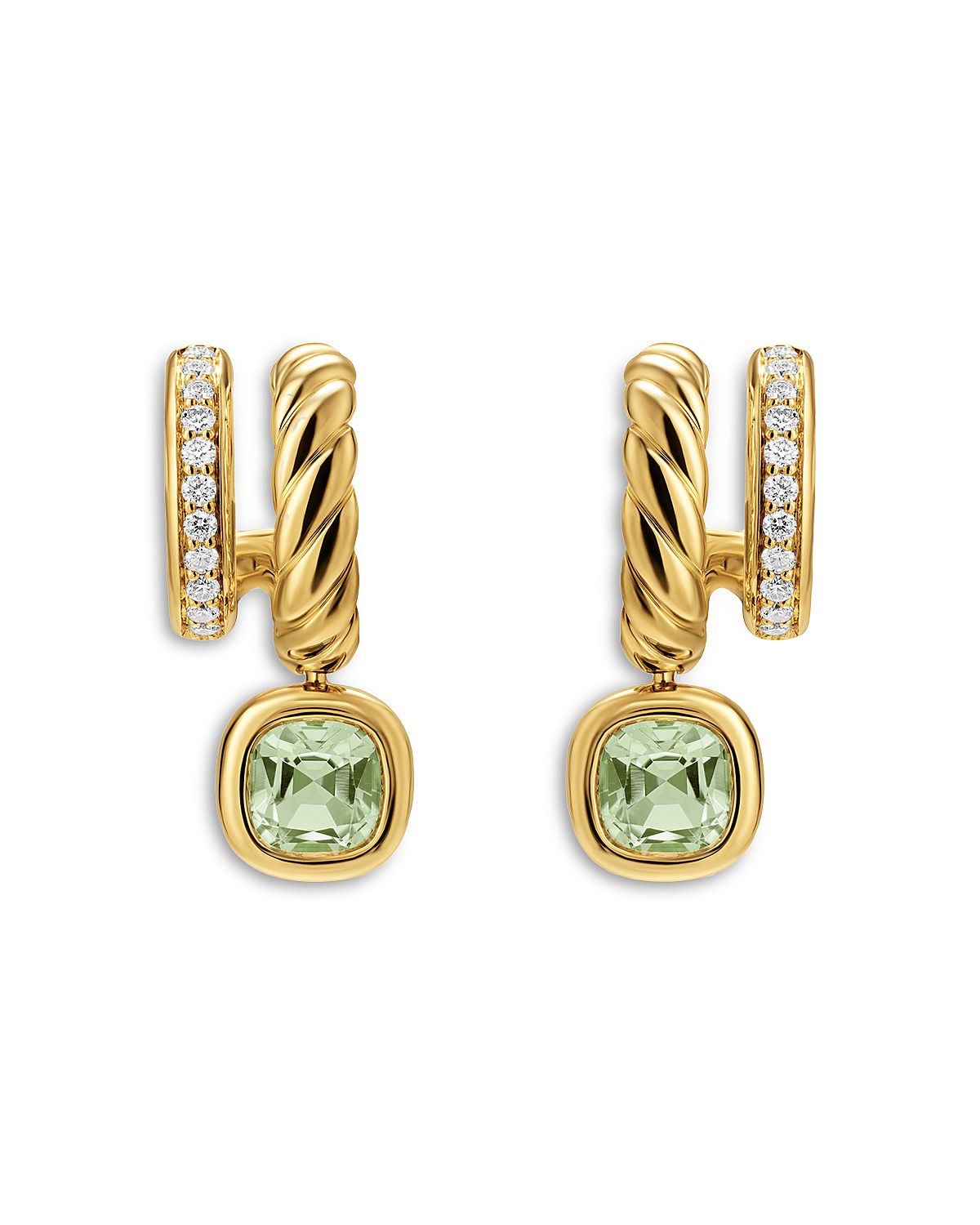 Dy Mercer Color Two Row Drop Earrings
