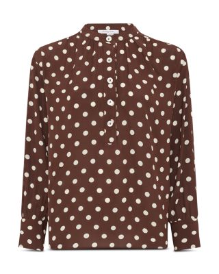 Cayane Tunisian Collar Top