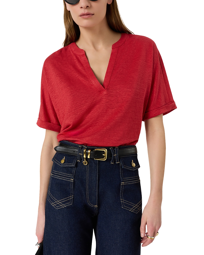Gerard Darel Miora Linen Top