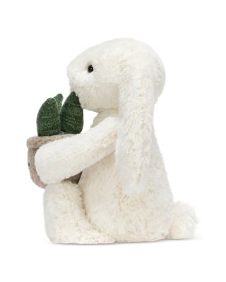 Cream Bunny with Plant Plush - Ages 0+