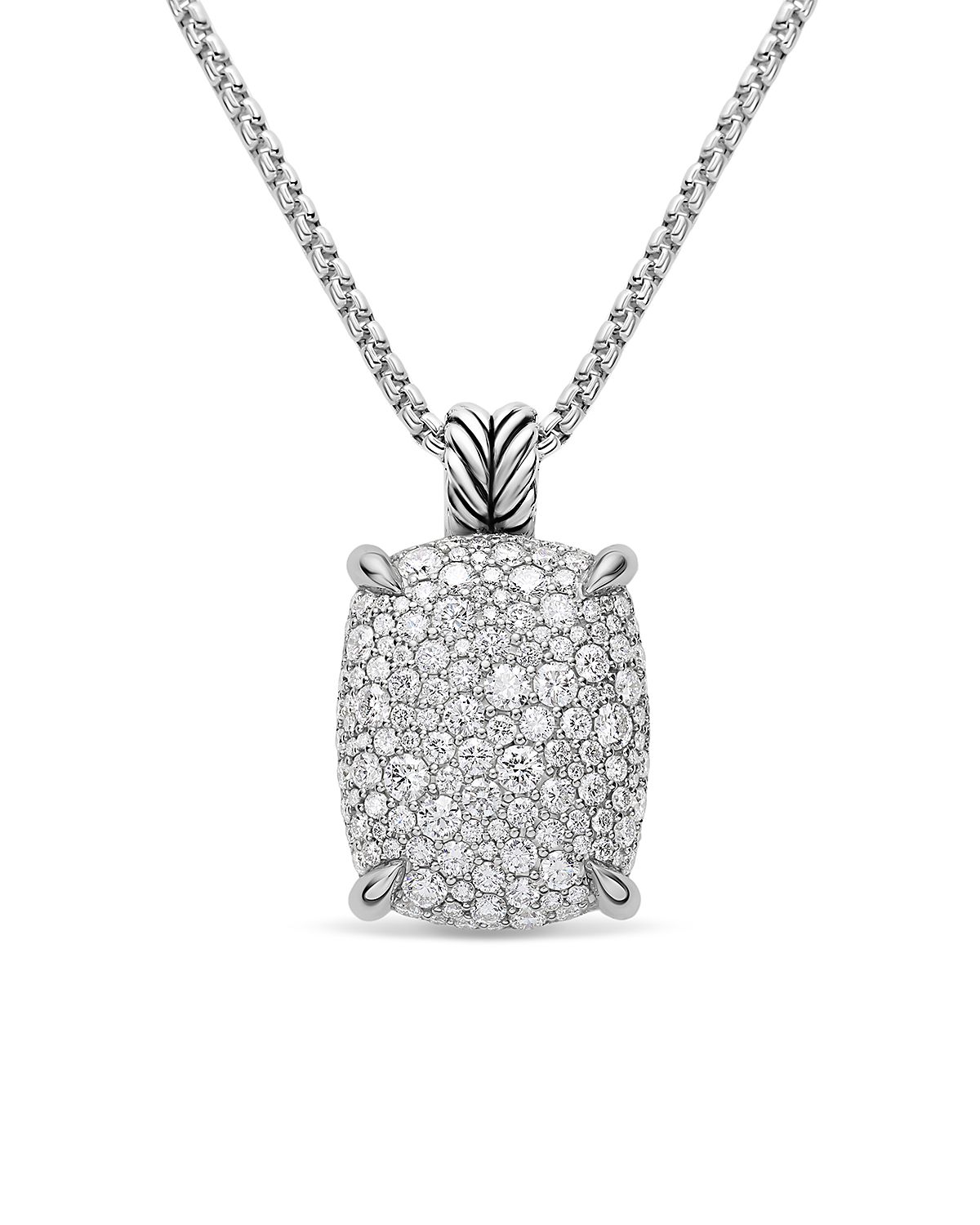 Chatelaine Elongated Pendant Necklace