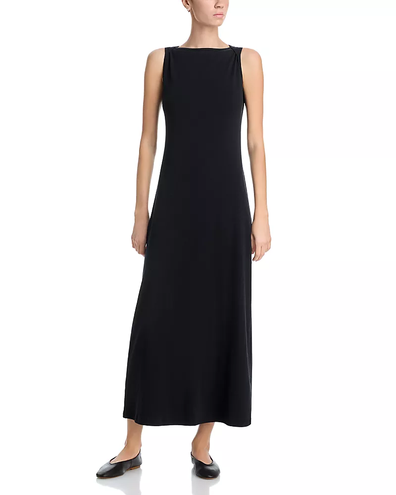 Leset Nando Boatneck Maxi Dress