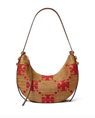 Romy T Monogram Shoulder Bag