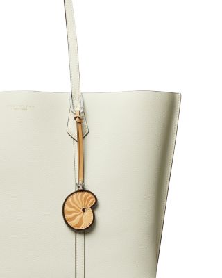 Snail Shell Leather Key Fob