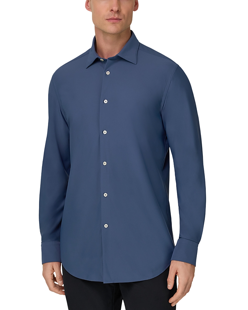 Boggi Milano Piquet Slim Fit Tokyo Shirt