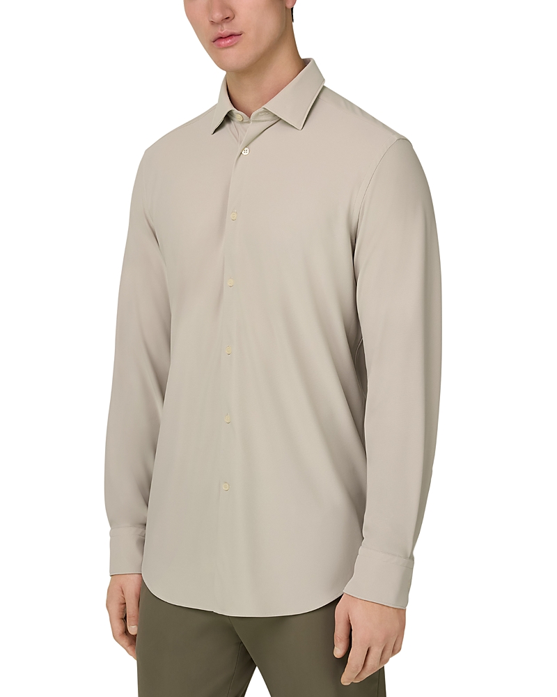 Boggi Milano Piquet Slim Fit Tokyo Shirt