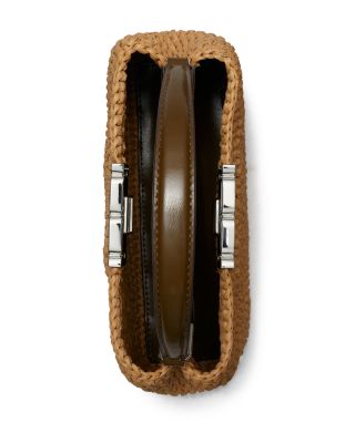 Eleanor Mini Raffia Crossbody Bag 