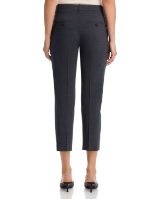 Treeca Wool-Blend Cropped Pants
