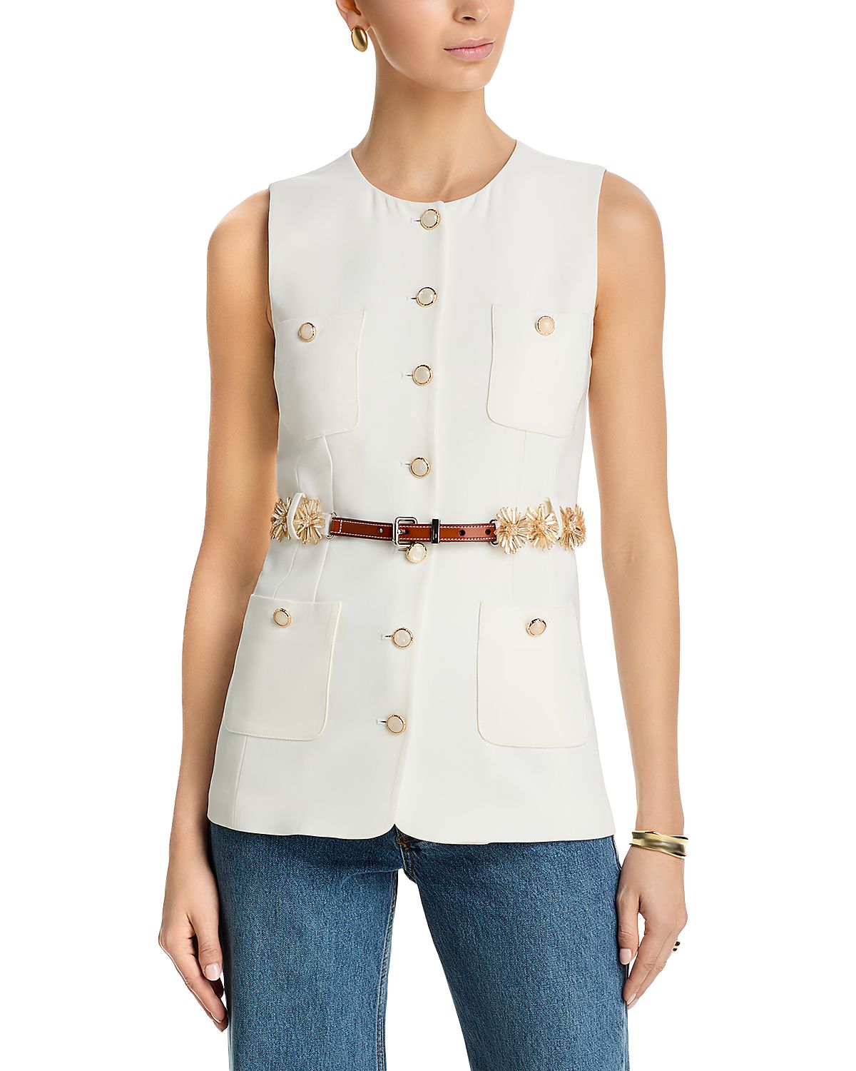 Cinq a Sept Sunflare Belt Kole Vest