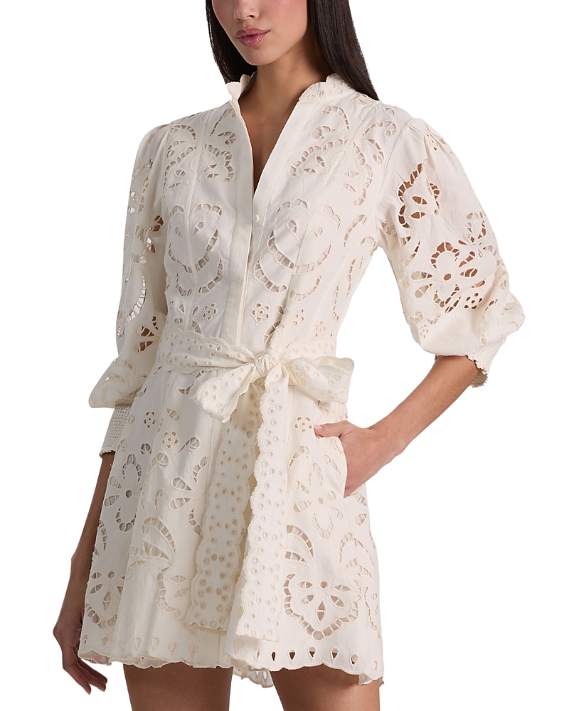Alice and Olivia Lucy Mini Shirt Dress