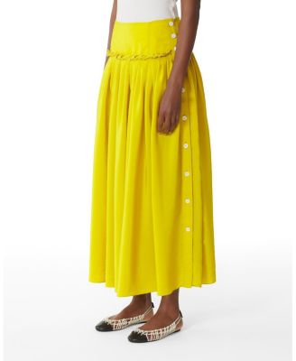 Basque Skirt in Charmeuse