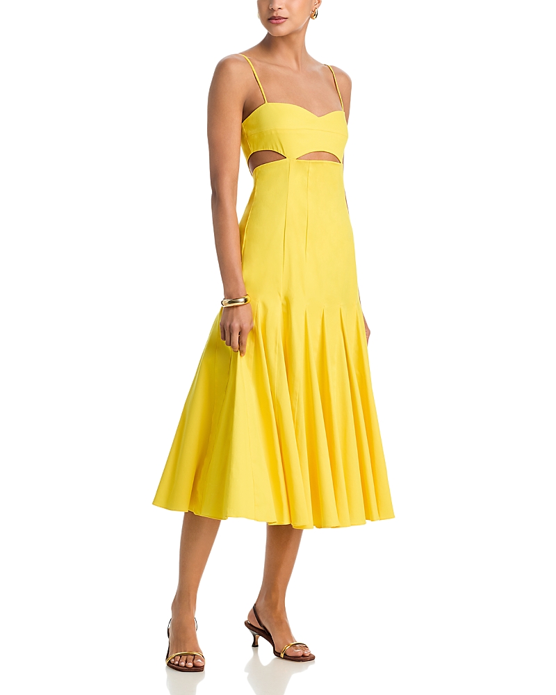 Black Halo Erica Midi Dress