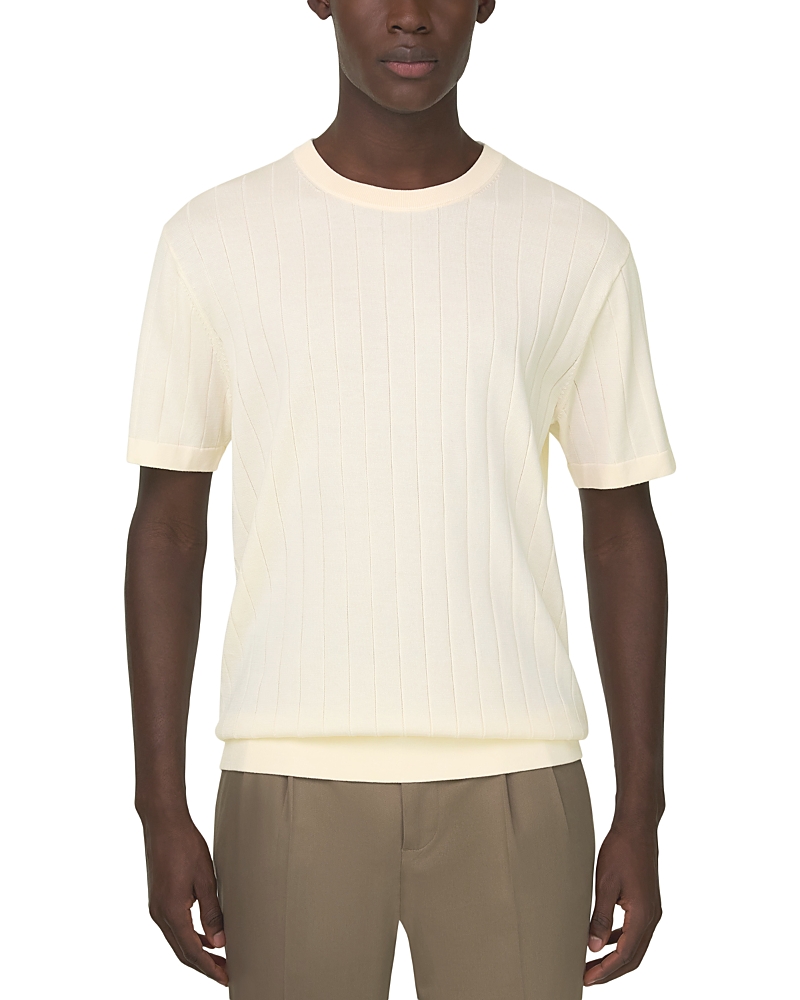 Boggi Milano Cotton Silk Crewneck T-Shirt · Large