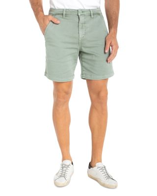 Knit Denim Shorts