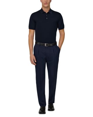 Regular Fit Cotton Silk Polo Shirt
