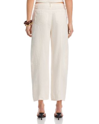 Foster Linen A Line Top & Cody Linen High Rise Rodeo Pants