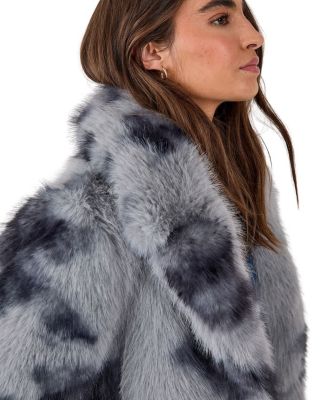 Cow Fur Collar Jacket