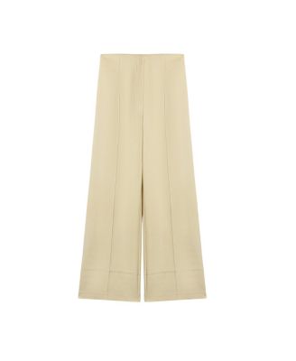 High-Waist Tailored Wide-Leg Pants