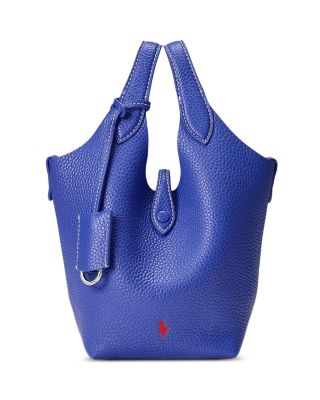 Polo Ralph Lauren Polo Play Leather Small Tote & Crossbody