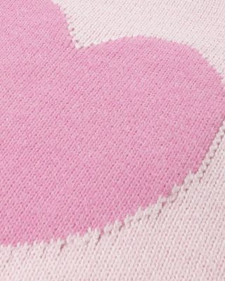 Girls' Heart Oversize Off-the-Shoulder Sweater - Little Kid, Big Kid