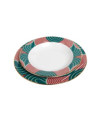  Soup Plates, Set Of 2 9" x 9"