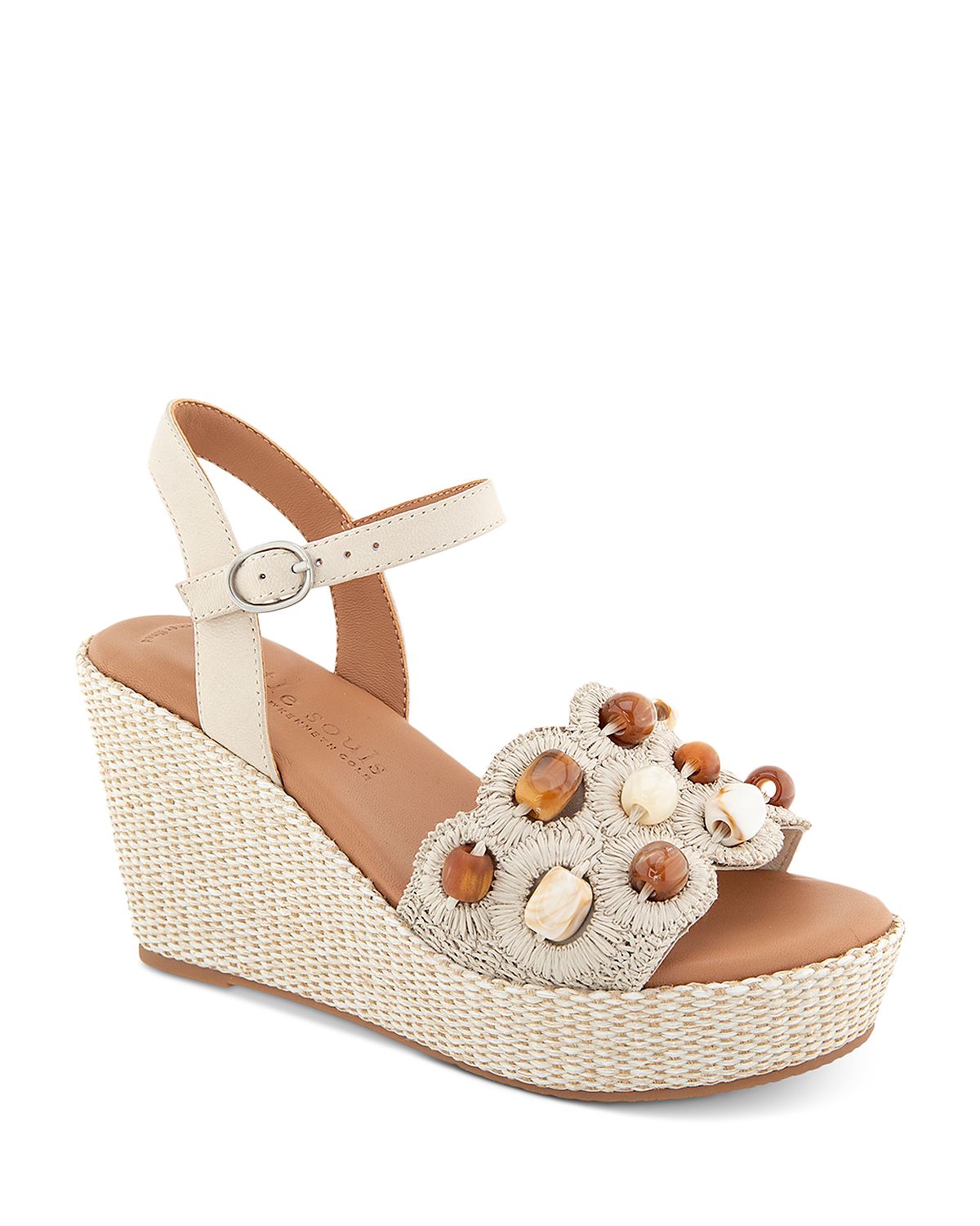 Gentle Souls by Kenneth Cole Women's Nolina Platform Wedge Sandals
