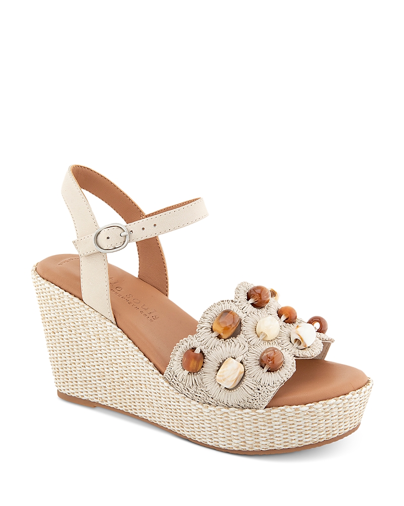Gentle Souls by Kenneth Cole Women's Nolina Platform Wedge Sandals