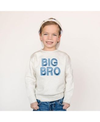 Boys' Big Bro Embroidered Patch Sweatshirt - Baby, Little Kid