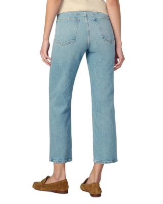 The Margot High Rise Cropped Straight Jeans in Pazazz