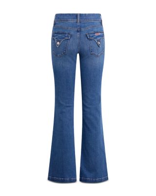 Dana High Rise Flared Jeans in Tranquil