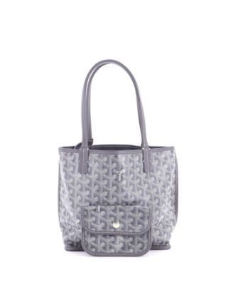  Mini Anjou Reversible Tote Coated Canvas