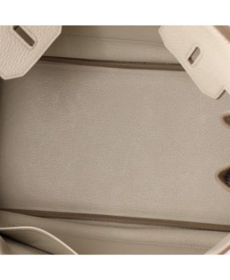 Birkin 30 Handbag Light Togo with Gold Hardware