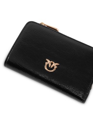 Mini Wallet Shiny Leather