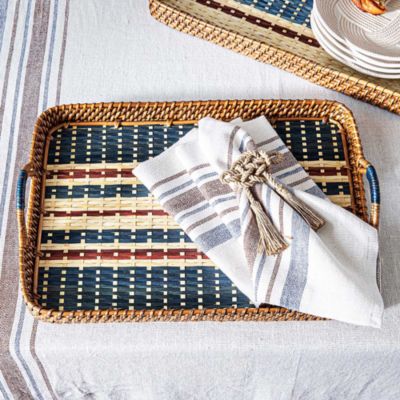 Danish Stripe Table Linens Collection