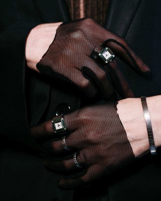 x Dalmata Time Ring Watch, 8mm x 15mm