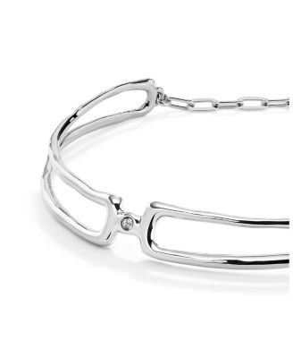  Choker Necklace With White Topaz