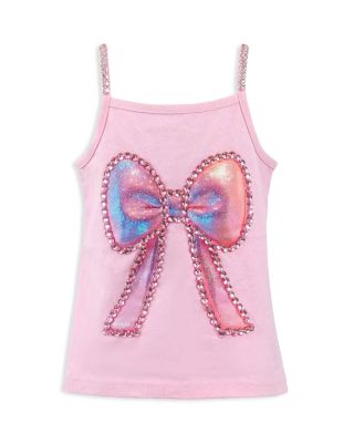 Girls' Pretty in Bow Tank Top - Little Kid, Big Kid